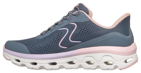 Skechers Slip-ins Glide-Step Sole Hiking Shoes, Gray/Pink, Women's
