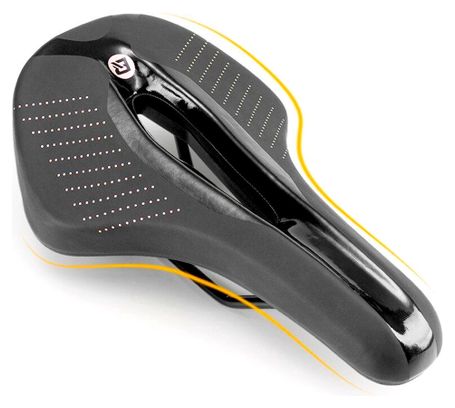 Selle de vélo VTT en mousse Rockbros  - Noir