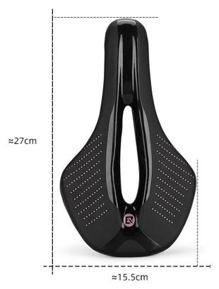 Selle de vélo VTT en mousse Rockbros  - Noir