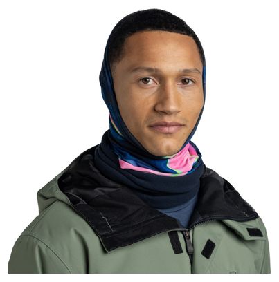 Girocollo in pile Buff Blu/Rosa