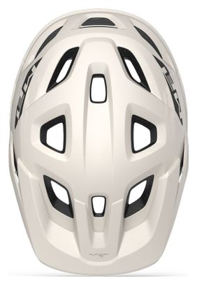 MET Echo Mips White Matte Bronze Helm