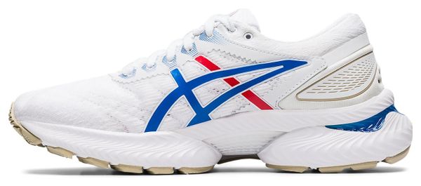 Asics Gel Nimbus 22 Retro Tokyo Women White Blue Red