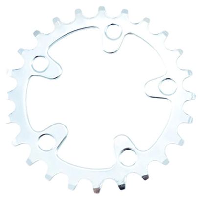 PLATEAU ROUTE DIAM  74 INTER 24DTS ARGENT ACIER STRONG 8/9/10V. 5 BRANCHES