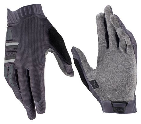 Gants Longs Leatt MTB 1.0 GripR Gris