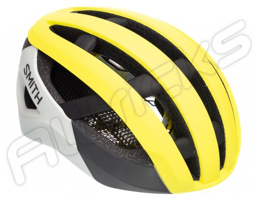 Casco Route Smith Network Mips Giallo Fluo opaco