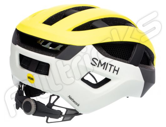 Casco Route Smith Network Mips Giallo Fluo opaco