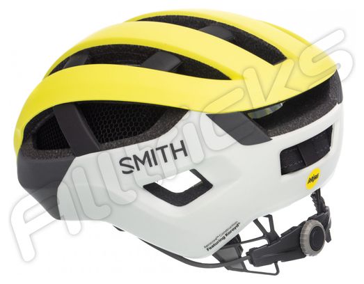 Casco Route Smith Network Mips Giallo Fluo opaco
