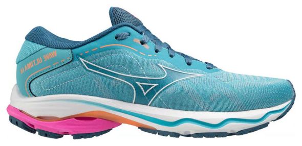 Mizuno Wave Ultima 14 Women's Running Shoes Pink Blue