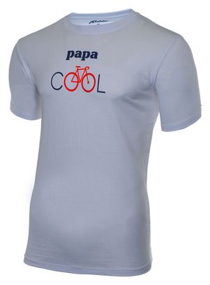 Rubb'r Papa Kurzarm T-Shirt Weiß