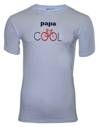 Rubb'r Papa Kurzarm T-Shirt Weiß