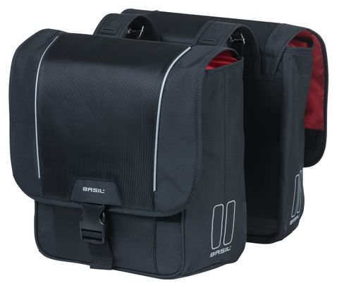 Basil Sport Design Doppeltasche 32 Liter schwarz