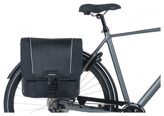 Basil Sport Design Doppeltasche 32 Liter schwarz