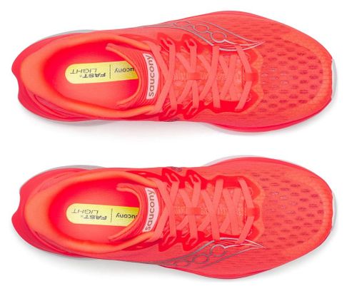 Zapatillas de running Saucony Kinvara 16 rojas para mujer