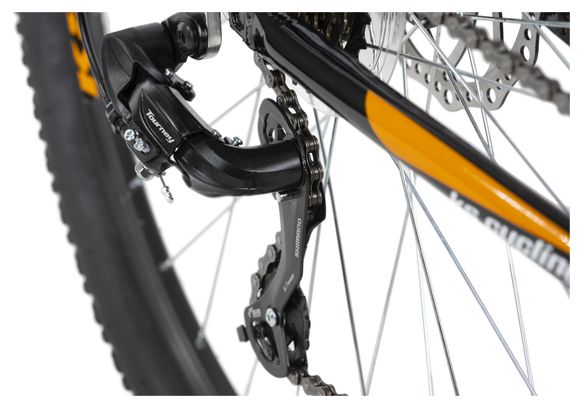 VTT semi-rigide 27 5'' Compound noir-orange TC 51 cm KS Cycling