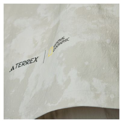 Chemise zippée adidas Terrex National Geographic Beige Homme