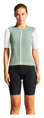 Damestrui Craft ADV Aero Green/White met korte mouwen