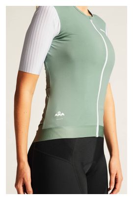 Damestrui Craft ADV Aero Green/White met korte mouwen