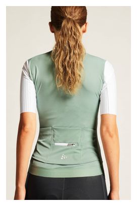 Damestrui Craft ADV Aero Green/White met korte mouwen