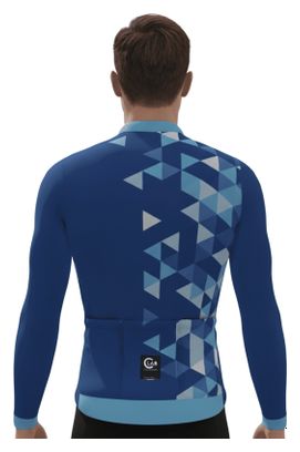 Maillot de Cyclisme à Manches Longues Mi-Saison ALTURO Bleu
