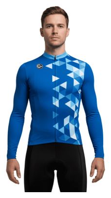Maillot de Cyclisme à Manches Longues Mi-Saison ALTURO Bleu