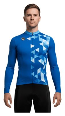 Maillot de Cyclisme à Manches Longues Mi-Saison ALTURO Bleu