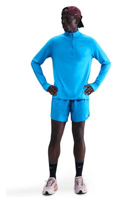 Men's Nike Stride Blue 1/4 Zip Top