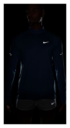 Men's Nike Stride Blue 1/4 Zip Top