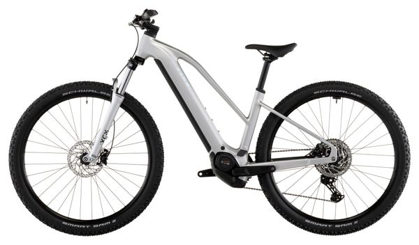 Cube Reaction Hybrid One 600 Trapeze Electric Hardtail MTB Shimano 10S 600 Wh Bosch 100 Nm 29'' Sleek Grey 2026