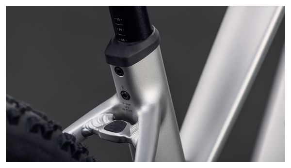 Cube Reaction Hybrid One 600 Trapeze Electric Hardtail MTB Shimano 10S 600 Wh Bosch 100 Nm 29'' Sleek Grey 2026