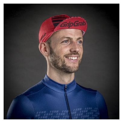 Casquette GripGrab Lightweight Summer Cycling Cap Rouge / Noir 