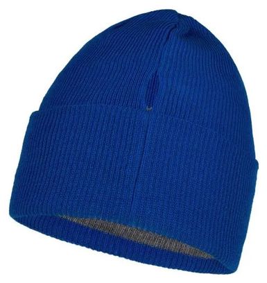 Unisex Buff Crossknit Beanie Blau