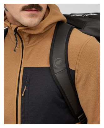 Mochila con ruedas Mammut Wheeled Cargo 90 L, color negro