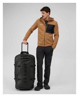 Mochila con ruedas Mammut Wheeled Cargo 90 L, color negro