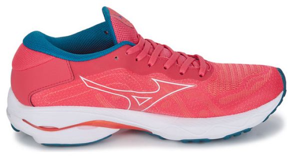 Mizuno Wave Ultima 14 Dames Hardloopschoenen Roze Wit