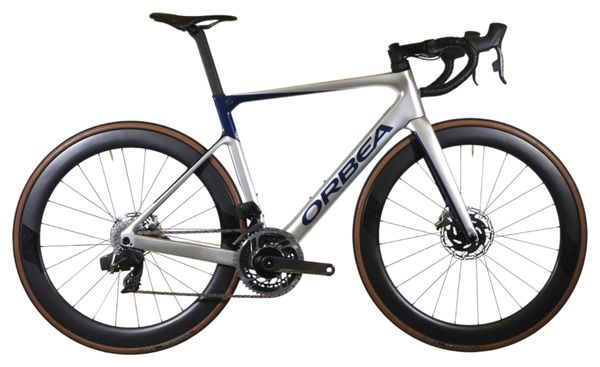 Producto renovado - Orbea Orca M11 ELTD PWR Sram Red AXS 12V Gris Azul 2023 Bicicleta de carretera