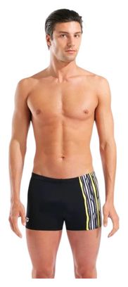 Bañador corto Arena Stripes negro para hombre 