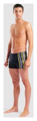 Bañador corto Arena Stripes negro para hombre 