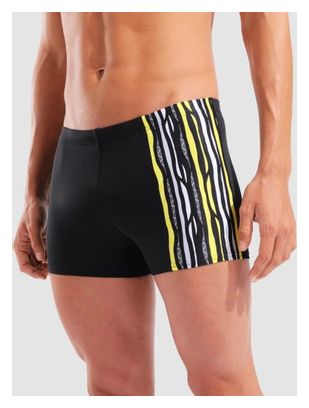 Bañador corto Arena Stripes negro para hombre 
