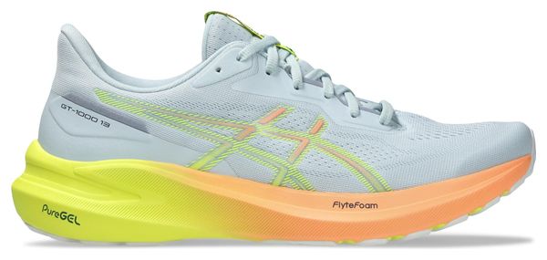 Chaussures Running Asics GT-1000 13 Paris Bleu/Orange/Jaune Homme