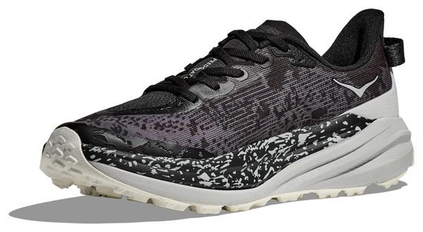 Hoka Speedgoat 6 Trail Shoes Black/Grey Men's