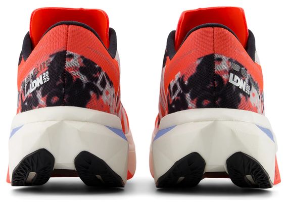 Chaussures Running New Balance TCS London Marathon FuelCell SuperComp Elite v4 Blanc/Rouge Homme