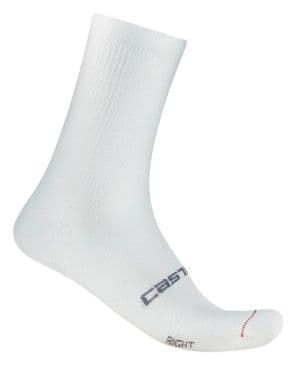 Castelli Espresso 18 Weiße Socken