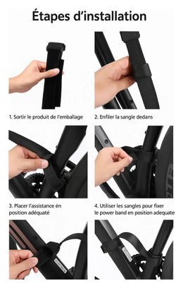 Sangle de transport pour vélo – maintien facile et pratique
