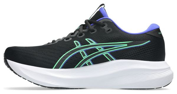 Asics Gel-Excite 11 Running Shoes, Black/Green/Blue, Men's