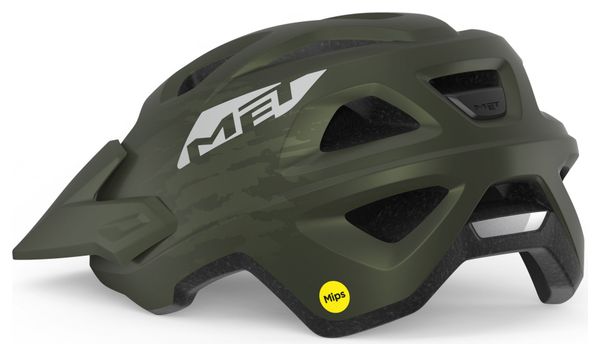 MET Echo Mips Olive Mat  Helm