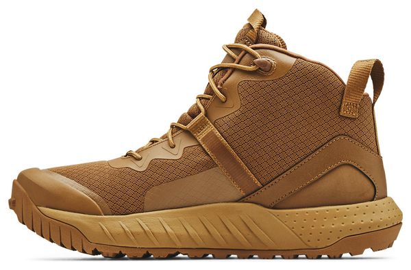 Chaussures de Marche Under Armour Micro G Valsetz Mid Beige Homme