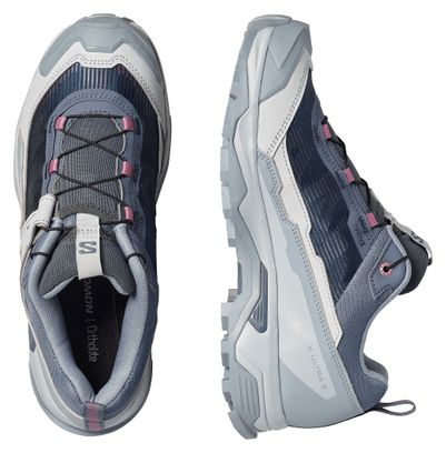 Zapatillas de senderismo Salomon X Ultra 5 azul/rosa para mujer