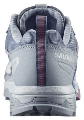 Zapatillas de senderismo Salomon X Ultra 5 azul/rosa para mujer
