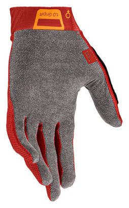 Guantes largos de mujer Leatt MTB 1.0 GripR Rojo