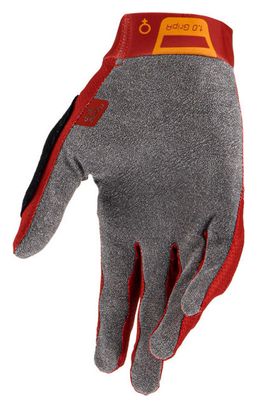 Guantes largos de mujer Leatt MTB 1.0 GripR Rojo